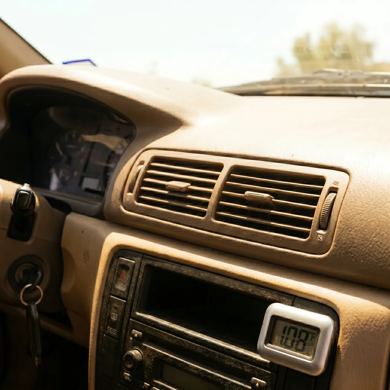 Auto A/C compressor and condenser service