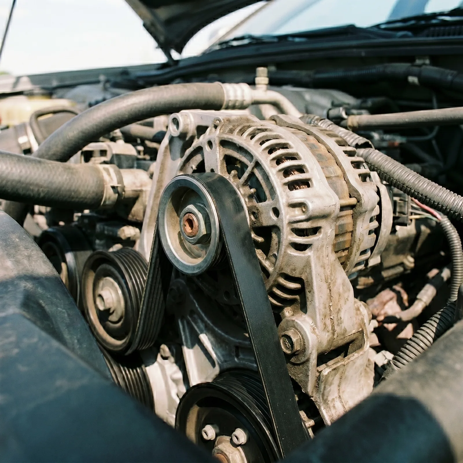 Serpentine and timing belt inspection